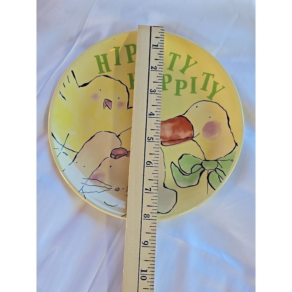 Vintageg Rosanna Chick Bunny And Duck ‎ 8 Inch Plate  In Perfect Condition - Picture 7 of 7